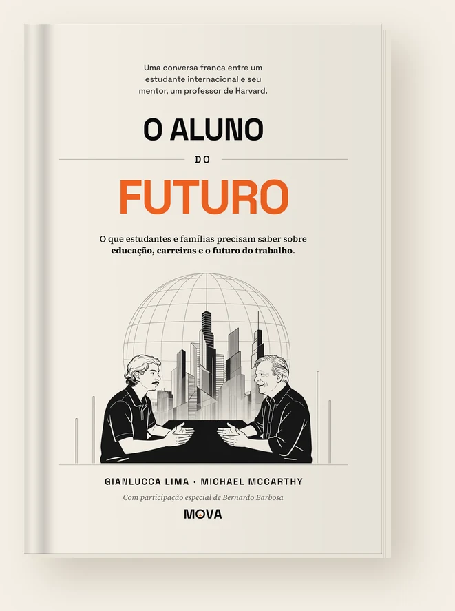 Capa do livro O Aluno do Futuro, de Gianlucca Lima e Michael McCarthy